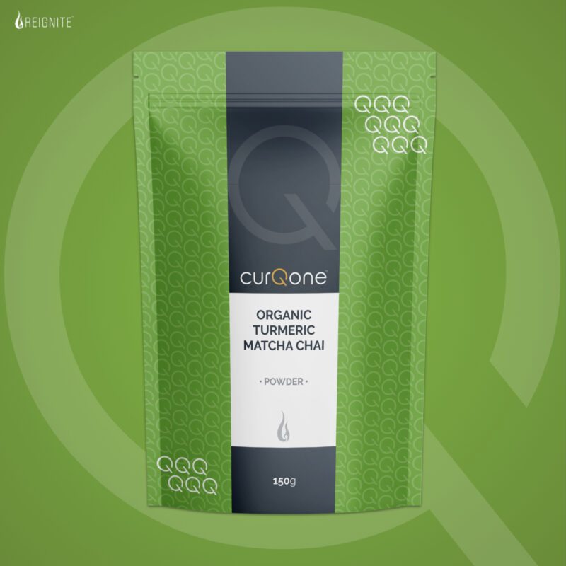 curQone™ Organic Matcha Turmeric Chai