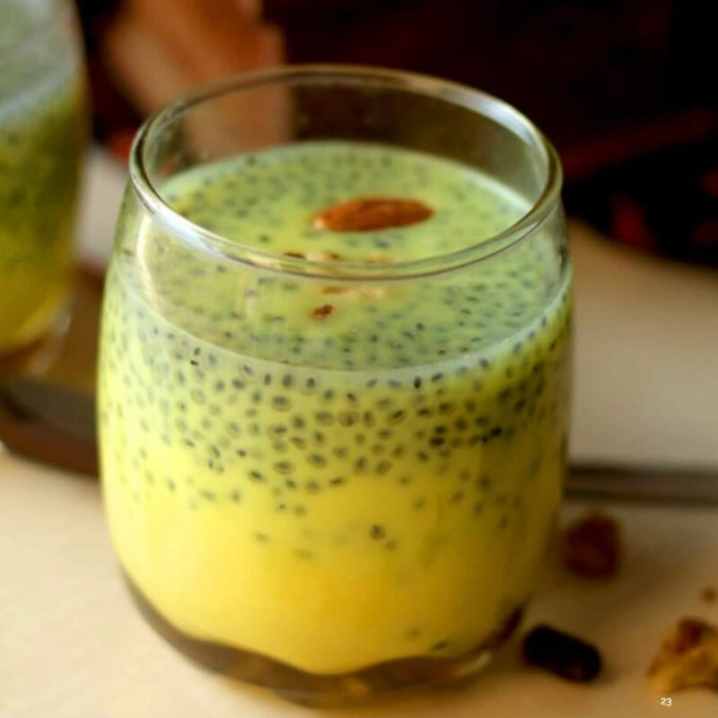 Golden Turmeric Chai Chia Seed Pudding
